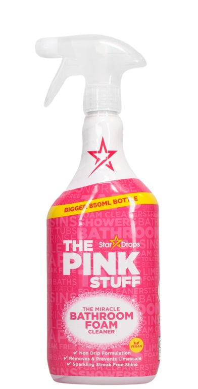 Pink Stuff Bathroom Foam 850ml Trigger Spray