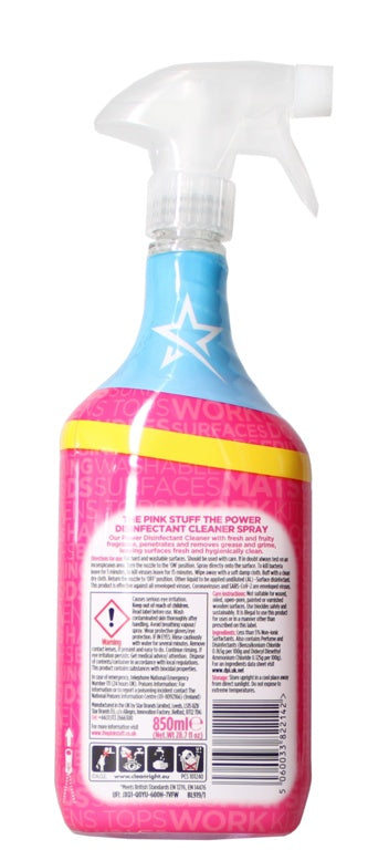 Pink Stuff Disinfectant Trigger Spray 850ml