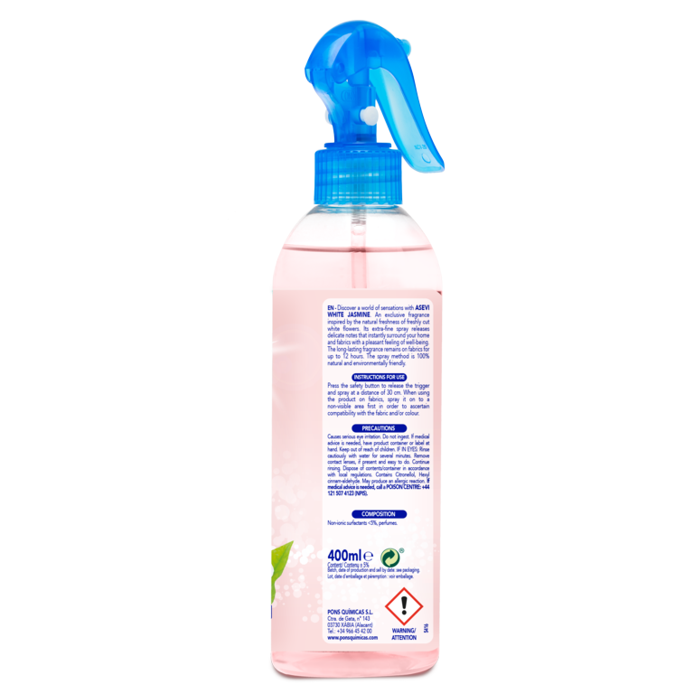 Asevi Air Freshener Spray 400ml White Jasmine
