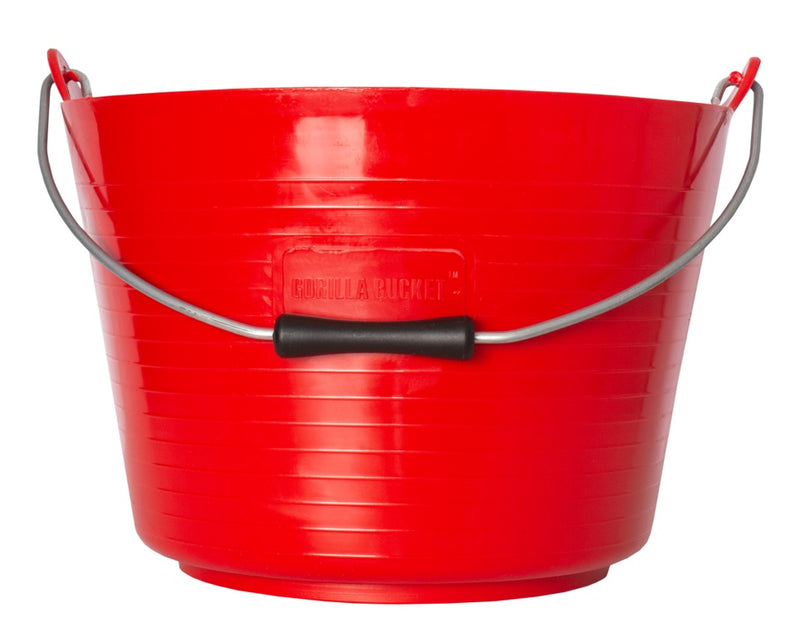 Red Gorilla Flexible Bucket 22L Red