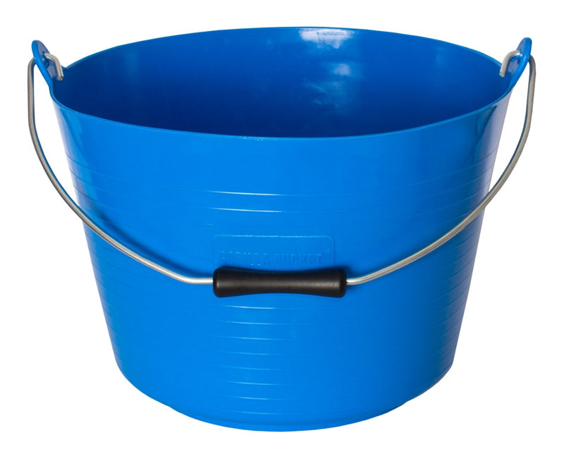 Red Gorilla Flexible Bucket 22L Blue