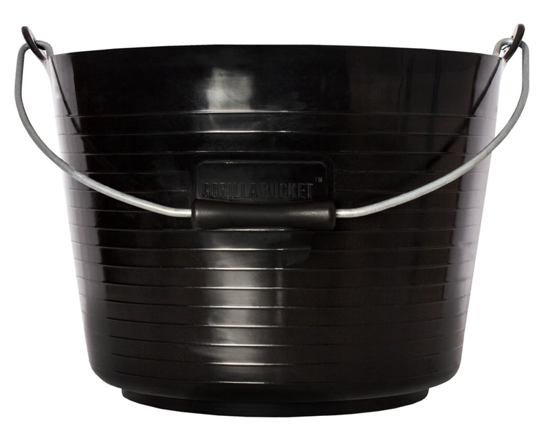 Red Gorilla Flexible Bucket 22L Black