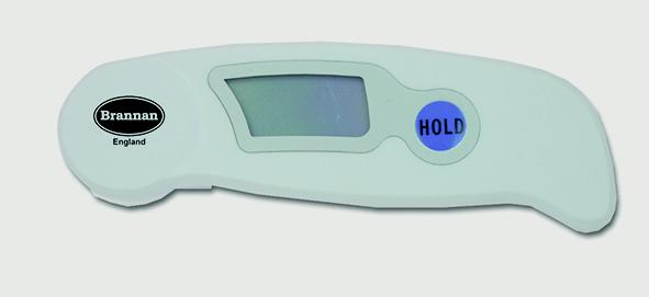 Brannan Stainless Steel Folding Probe Thermometer