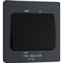 BG 10A Triple Pole Fan Isolator Switch Matt Grey