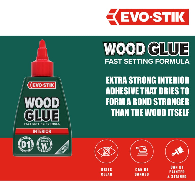 Evo-Stik Resin 'W' Wood Adhesive (Interior) 250ml