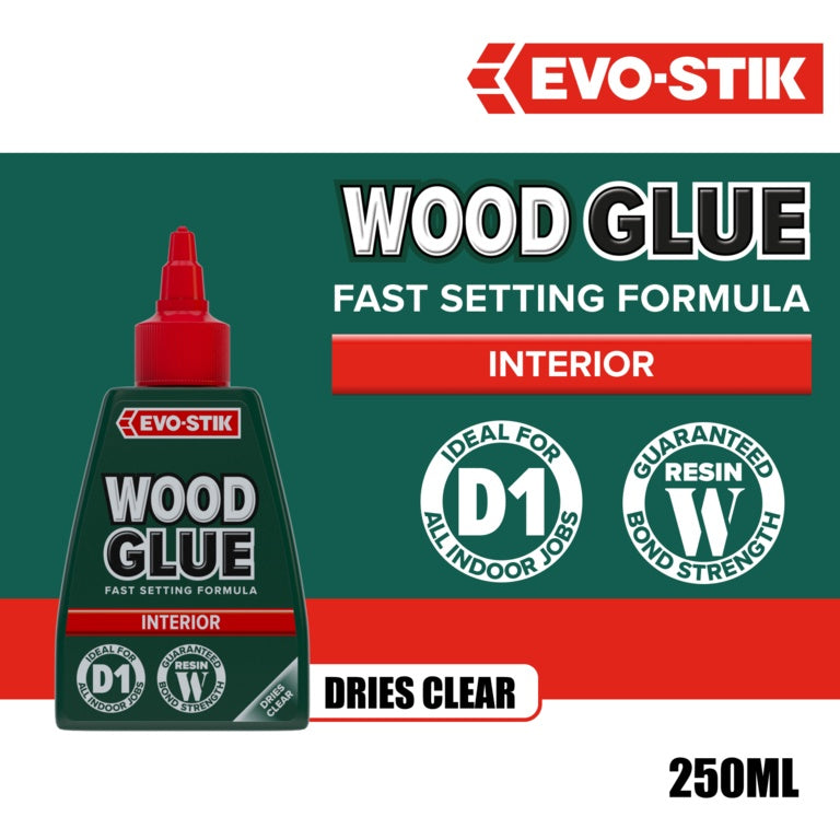 Evo-Stik Resin 'W' Wood Adhesive (Interior) 250ml