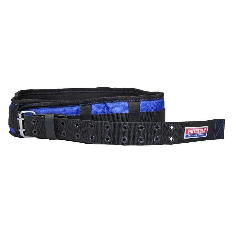 Faithfull Padded Waist Belt 2100D Nylon Faithfull - RockBottom Northampton