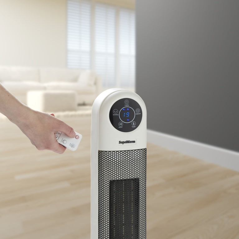SupaWarm Ptc Ceramic Tower Heater 2000w