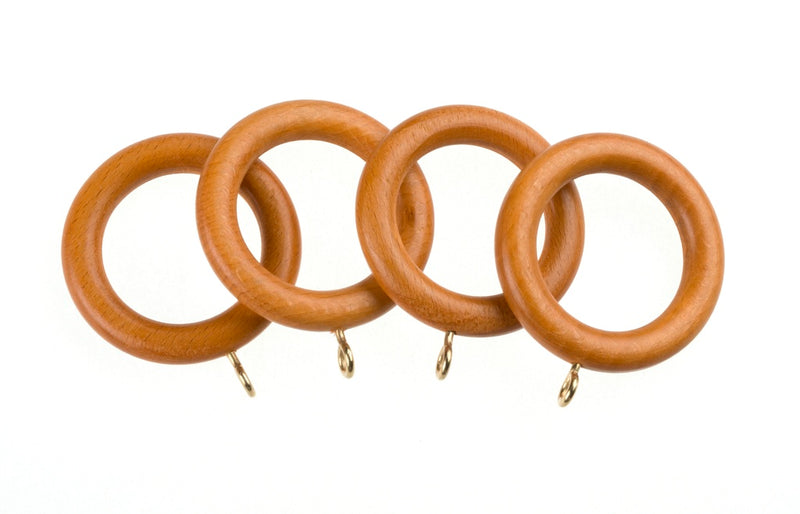 Universal 28mm Wood Rings Pk4