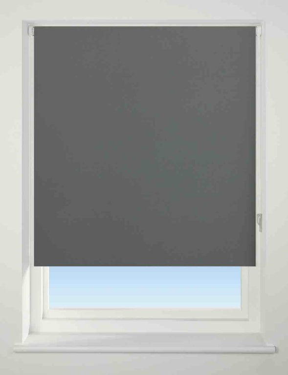 Universal Daylight Blind Charcoal 60cm