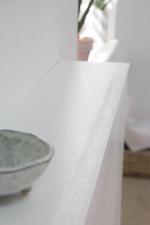 d-c-fix® Self Adhesive Film - White Leather 45cm x 2m