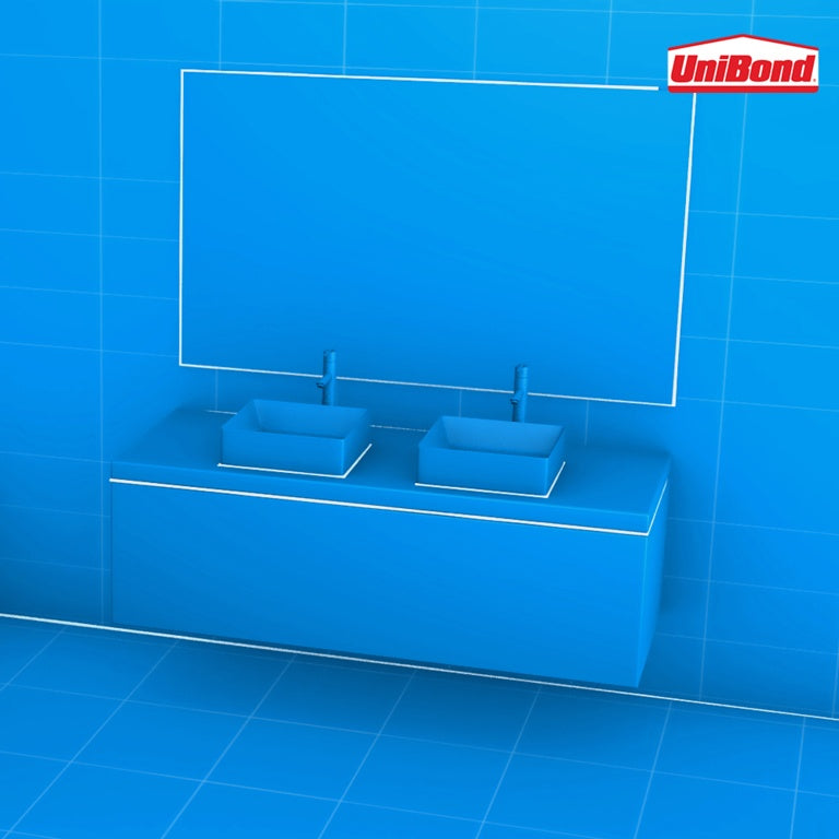 UniBond Bath & Kitchen Pressure Pack 208g White