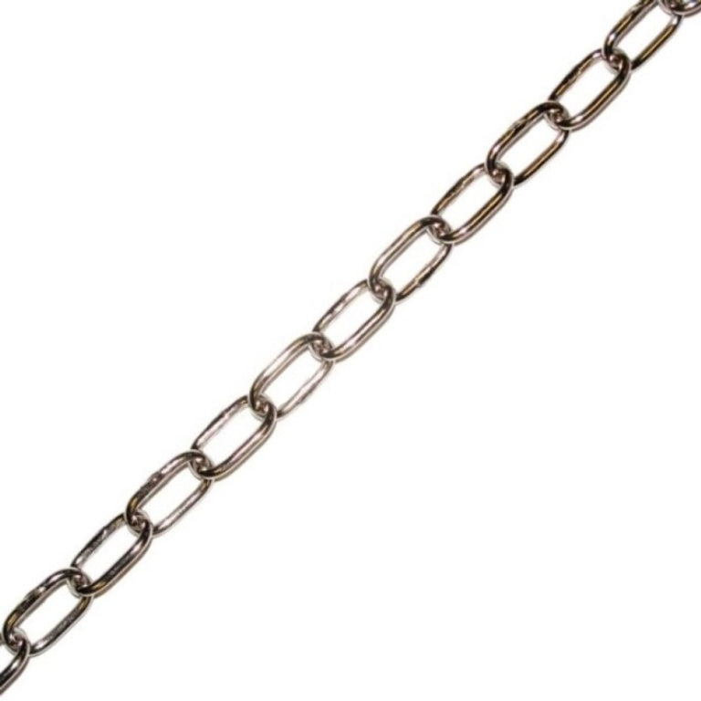Securit Oval Link Chain Cp 1.8mm x 1m 1/2"