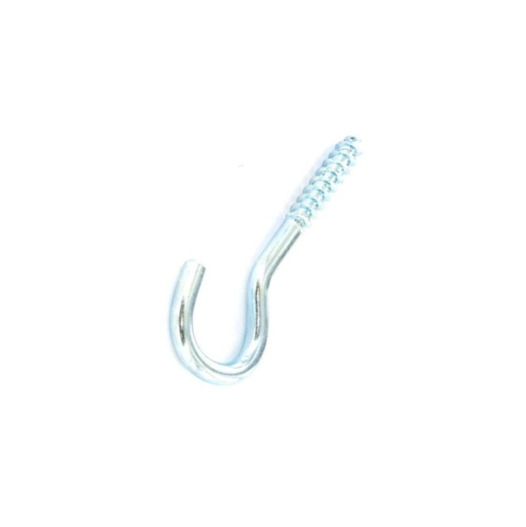 Securit Screw Hooks Zinc Plated (3) 60mm