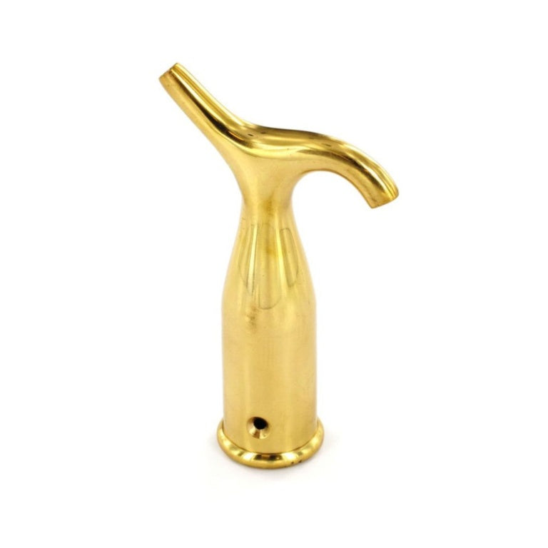 Securit Brass Pole Hook 125mm