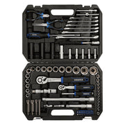 Draper HI-TORQ Metric Socket Set, 1/4" & 1/2" Sq. Dr. (83 Piece) Draper - Town Tools 