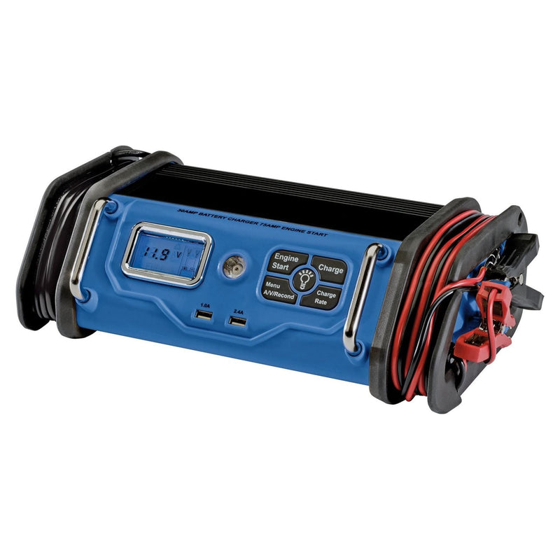 Draper 12V Battery Starter/Charger, 30A 53171 Draper - Town Tools 