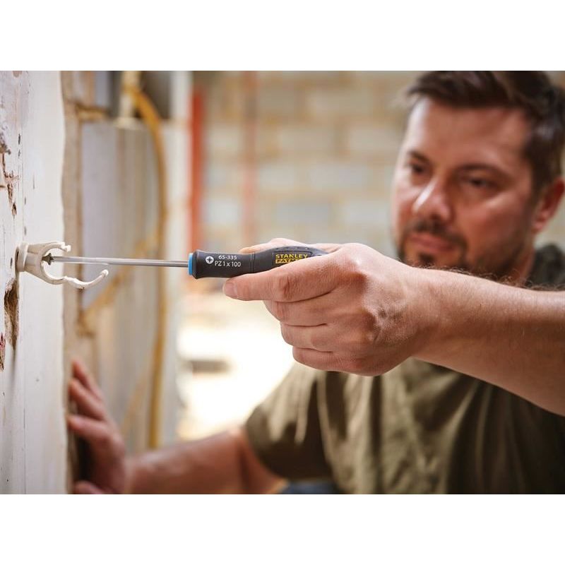 Stanley® Hand Tools FatMax® Screwdriver Pozidriv Tip PZ1 x 100mm STANLEY® Hand Tools - RockBottom Nothampton