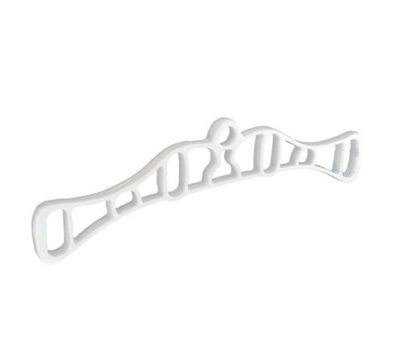 Securit Rack Ends White (2) 350mm