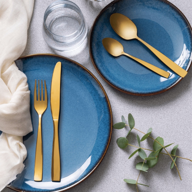Mason Cash Reactive Side Plate Blue