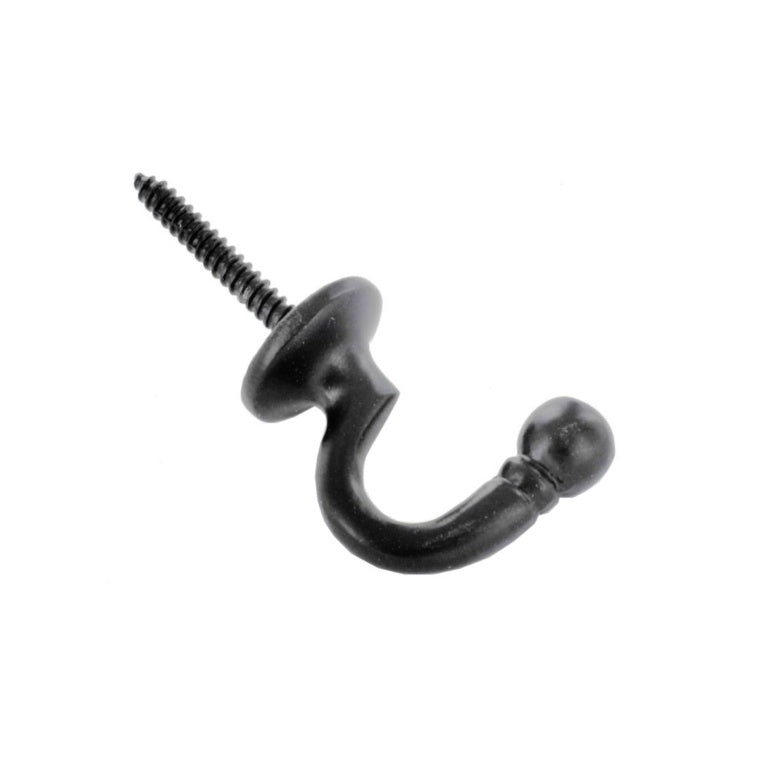 Securit Antique Ball End Hooks (2) 40mm