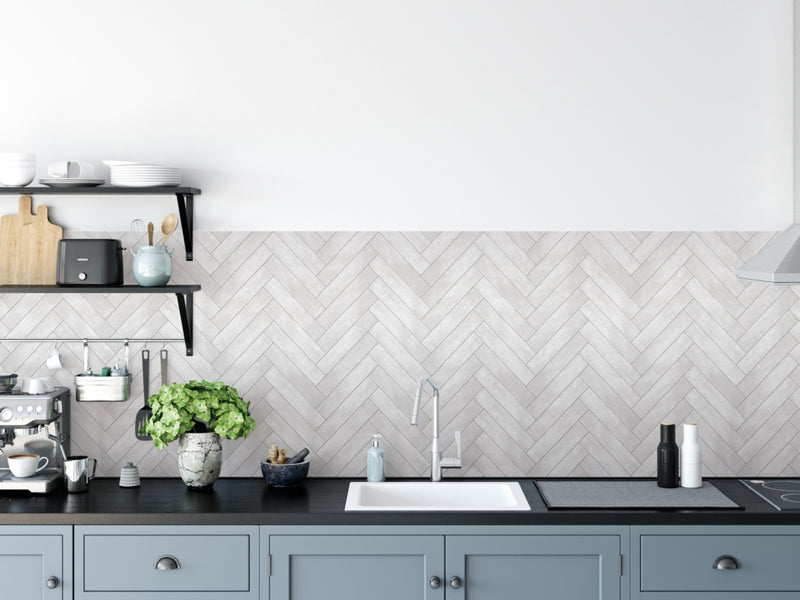 d-c-fix® Ceramics 3D Wallpaper Grey Chevron