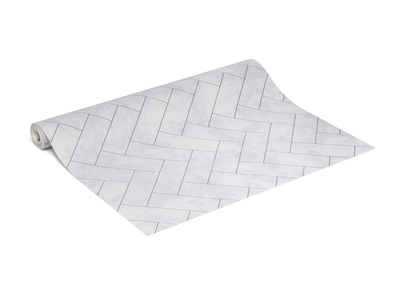 d-c-fix® Ceramics 3D Wallpaper Metallic Chevron