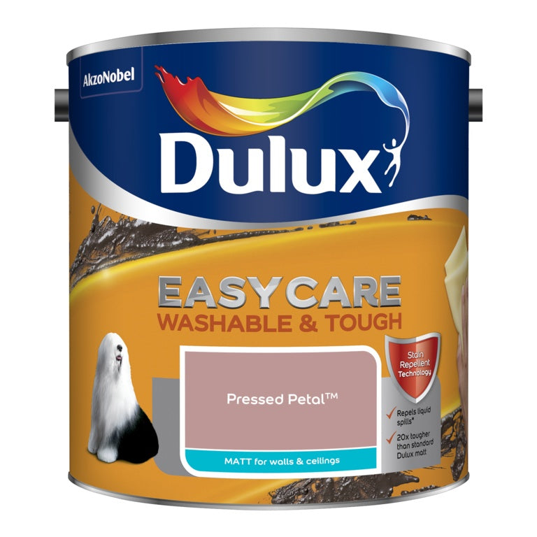Dulux Easycare Washable & Tough Matt 2.5L Pressed Petal