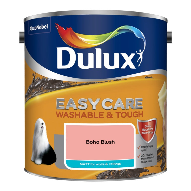 Dulux Easycare Washable & Tough Matt 2.5L Boho Blush