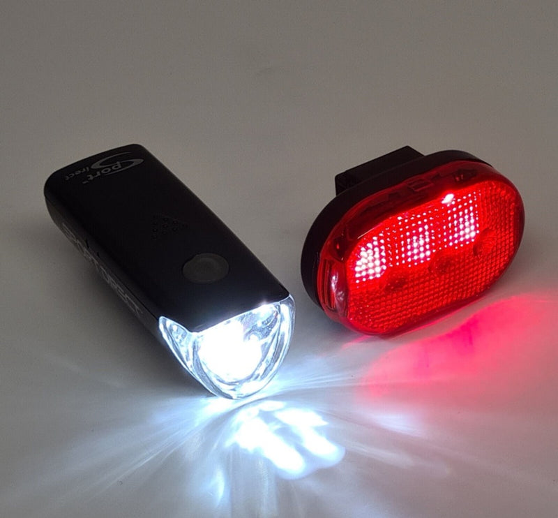 Sport Direct Mega White LED Front Light Set