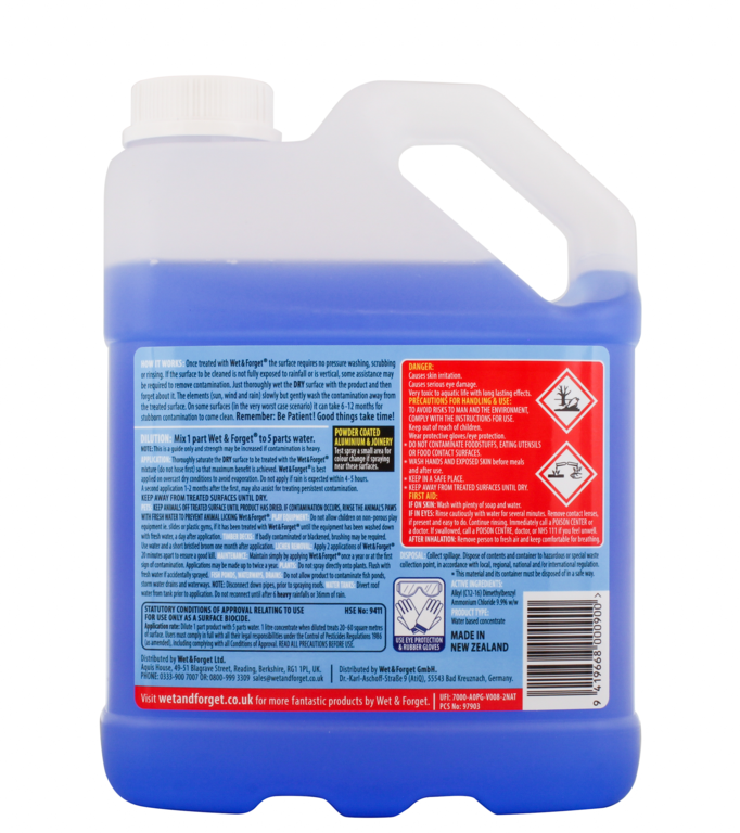 Wet & Forget Mould Lichen & Algae Remover 2L