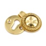 Securit Georgian Escutcheon Covered 35mm - Pack of 5
