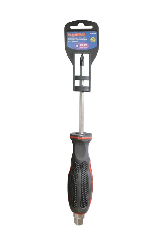 SupaTool Cross Head Screwdriver No 2 100mm