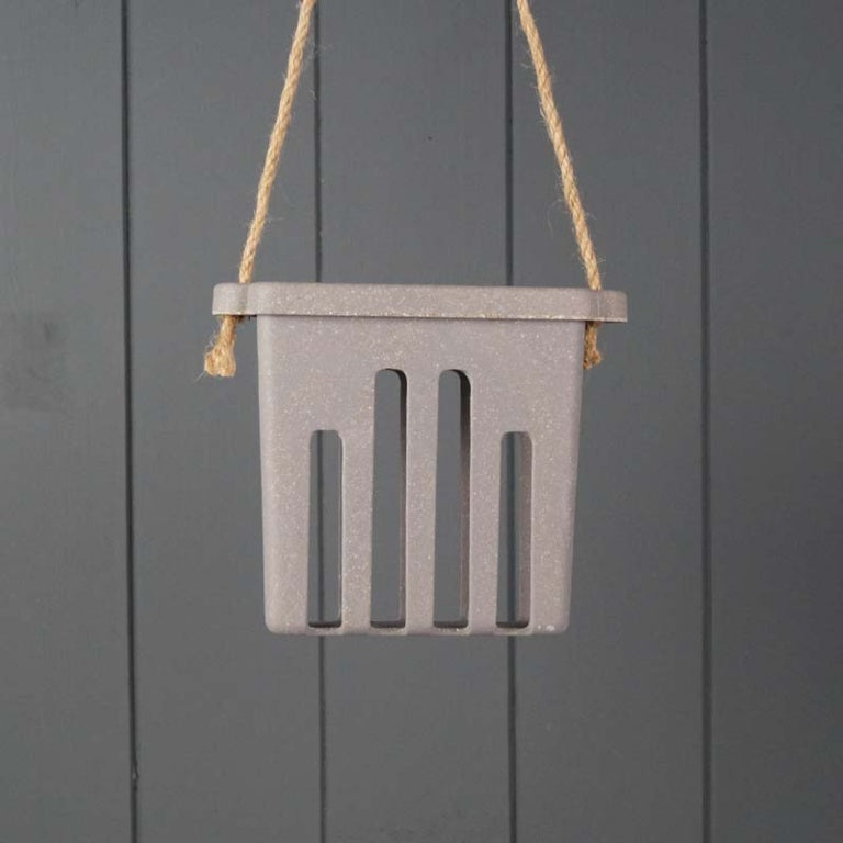 Earthy Sustainable Suet Cake Feeder Straw