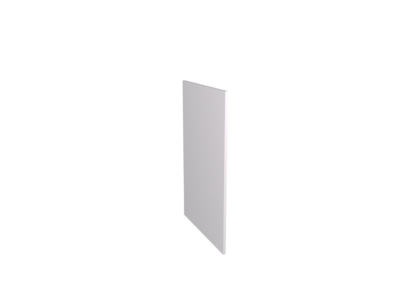 Gower Rapide Base End Panel Gloss White 18mm