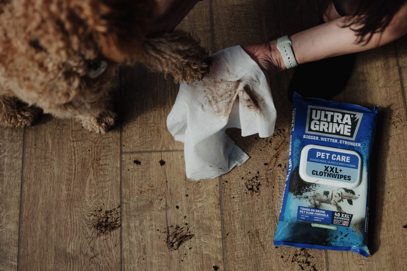 Ultragrime Life Pet Care Cloth Wipes XXL 40 Pack