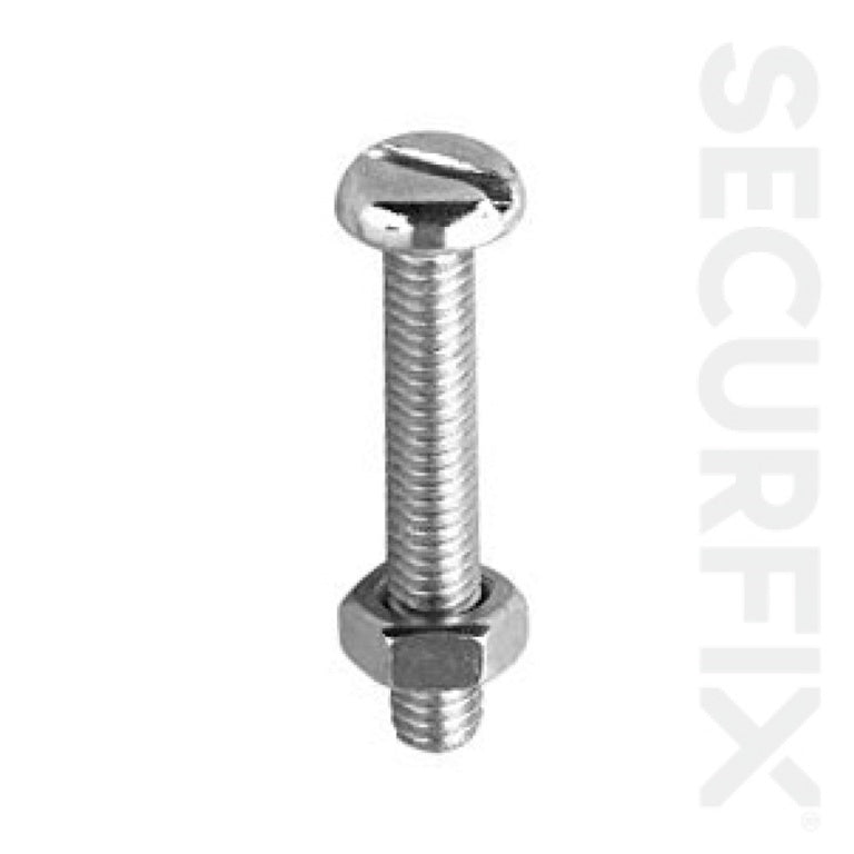 Securfix Countersunk Machine Screw 50 Pack M6 x 50mm