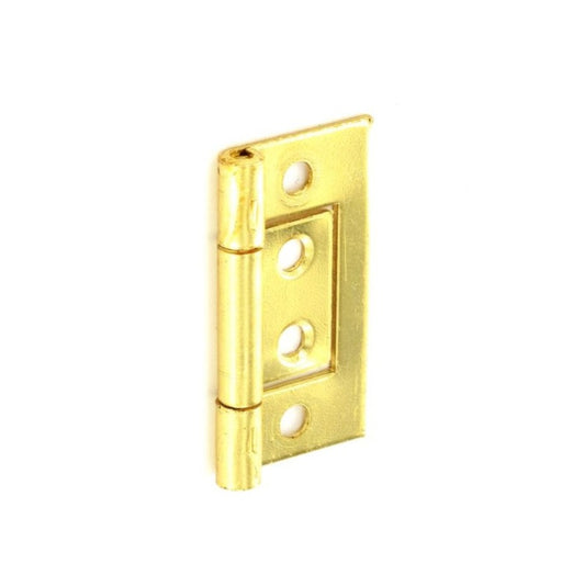 Securit Flush Hinges Brass Plated (Pair) 60mm