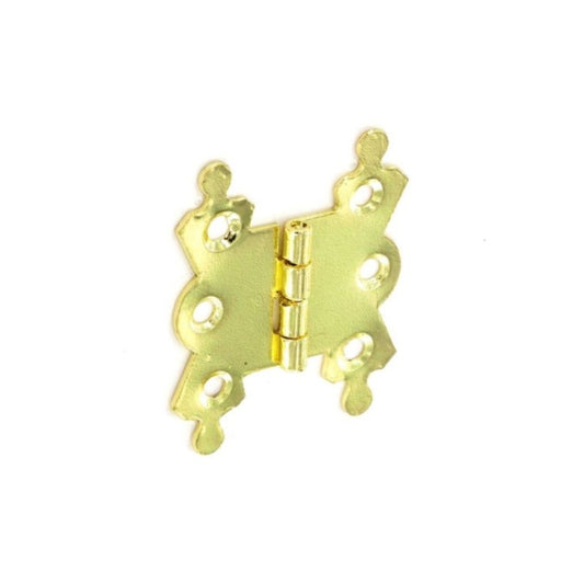 Securit Fancy Hinges Steel Brass Plated (Pair) 40mm