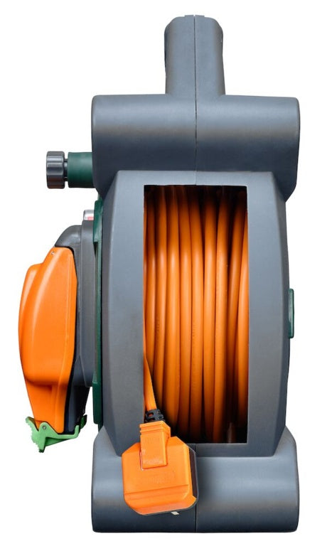 Masterplug Cable Reel 2 Gang 20m / IP54/ 240v