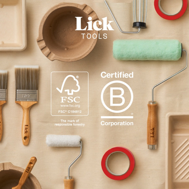 LickTools Eco Roller Sleeve - Mid Pile 4" / Pack of 4