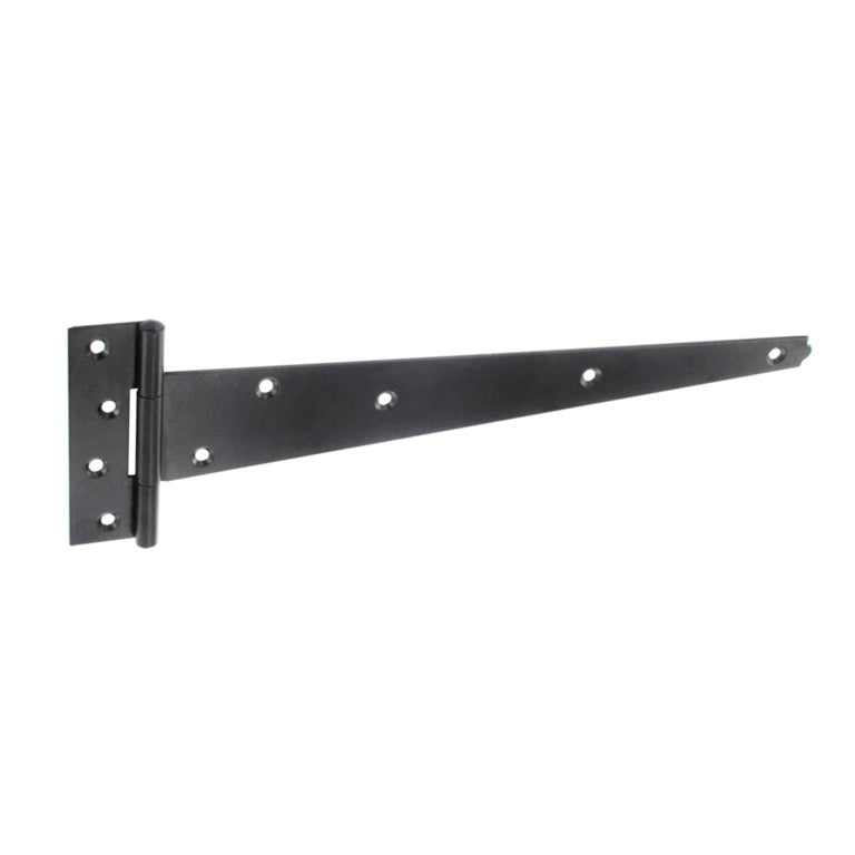 Securit Heavy Black Tee Hinges (Pair) 350mm (14")