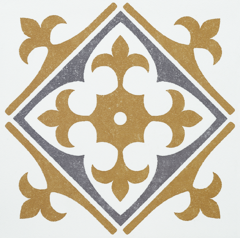 d-c-fix® Self Adhesive Wall Tile Nadia Gold 15cm x 15cm / Pack Of 6