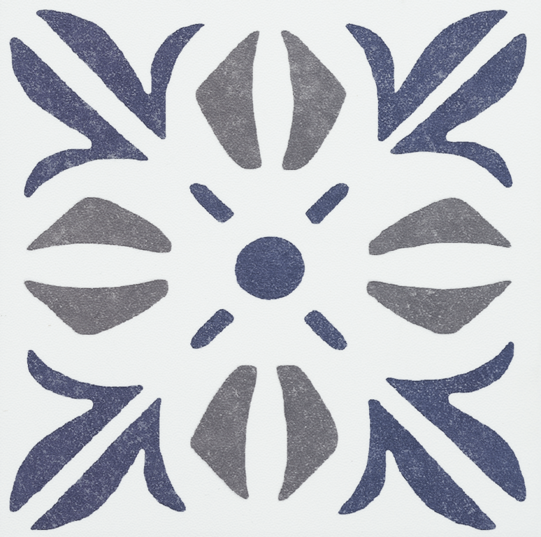d-c-fix® Self Adhesive Wall Tile Cuba Blue 15cm x 15cm / Pack Of 6