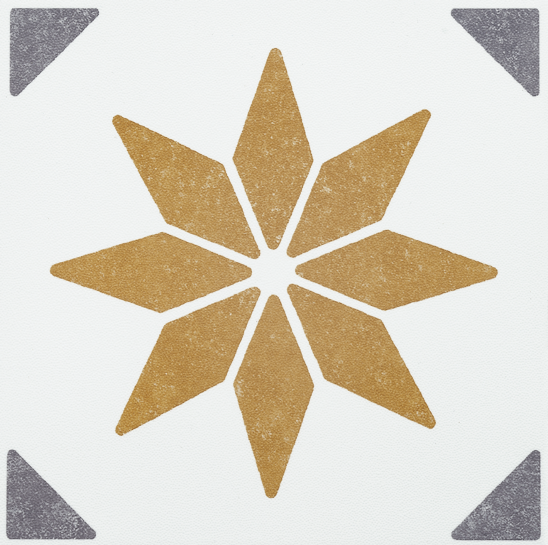 d-c-fix® Self Adhesive Wall Tile Alia Gold 15cm x 15cm / Pack Of 6