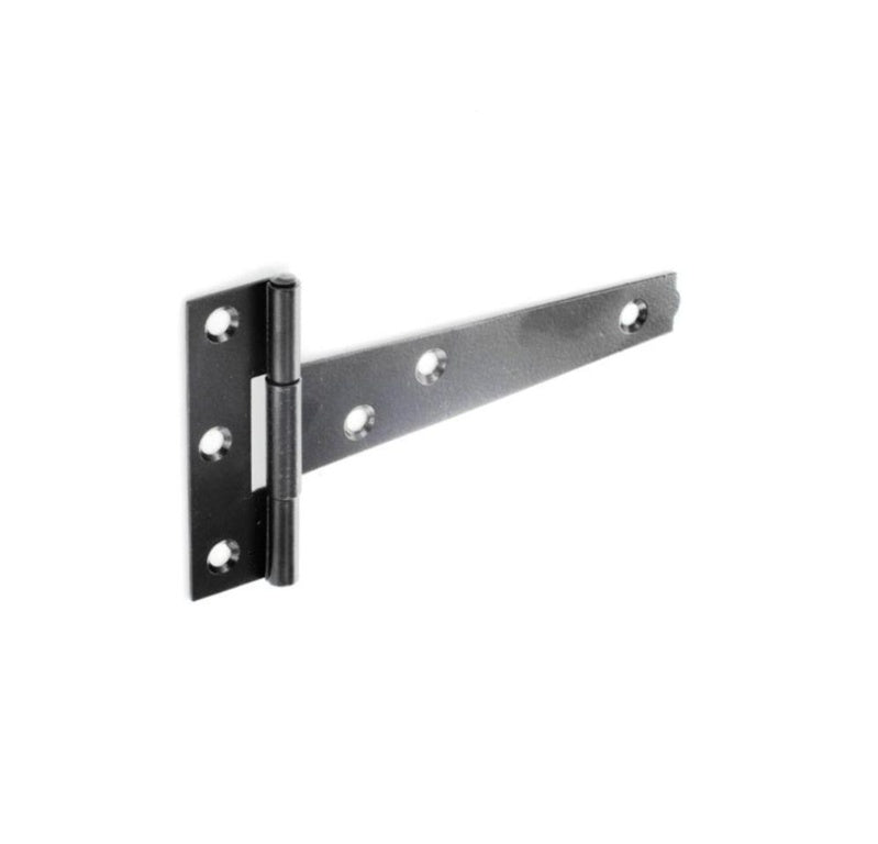 Securit Tee Hinges Light Black (Pair) 150mm (6")