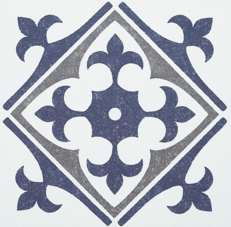 d-c-fix® Self Adhesive Wall Tile Nadia Blue 15cm x 15cm / Pack Of 6