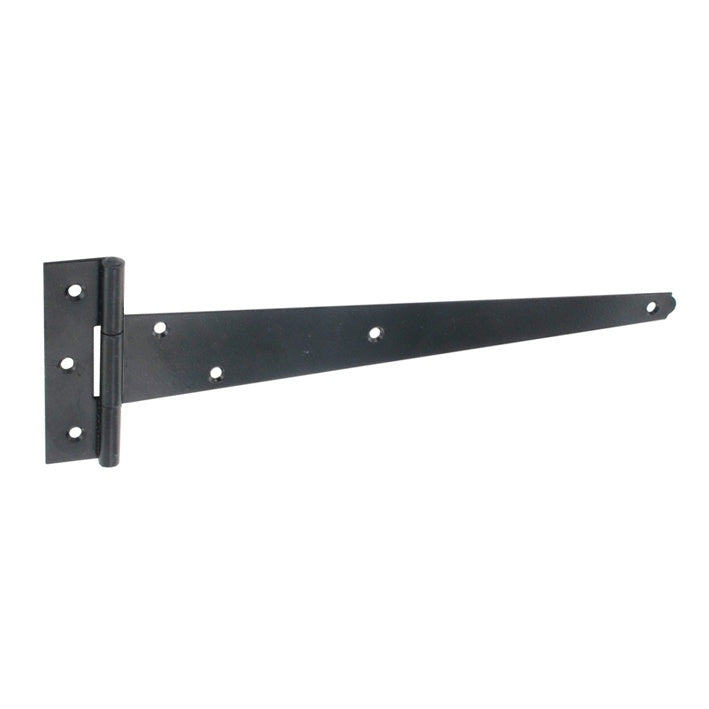 Securit Tee Hinges Light Black (Pair) 300mm (12")