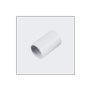 Davant Overflow Straight Connector White Pack 10 21.5mm