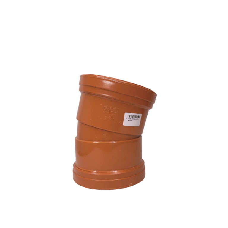 Davant Underground Double Socket 15° Bend 110mm